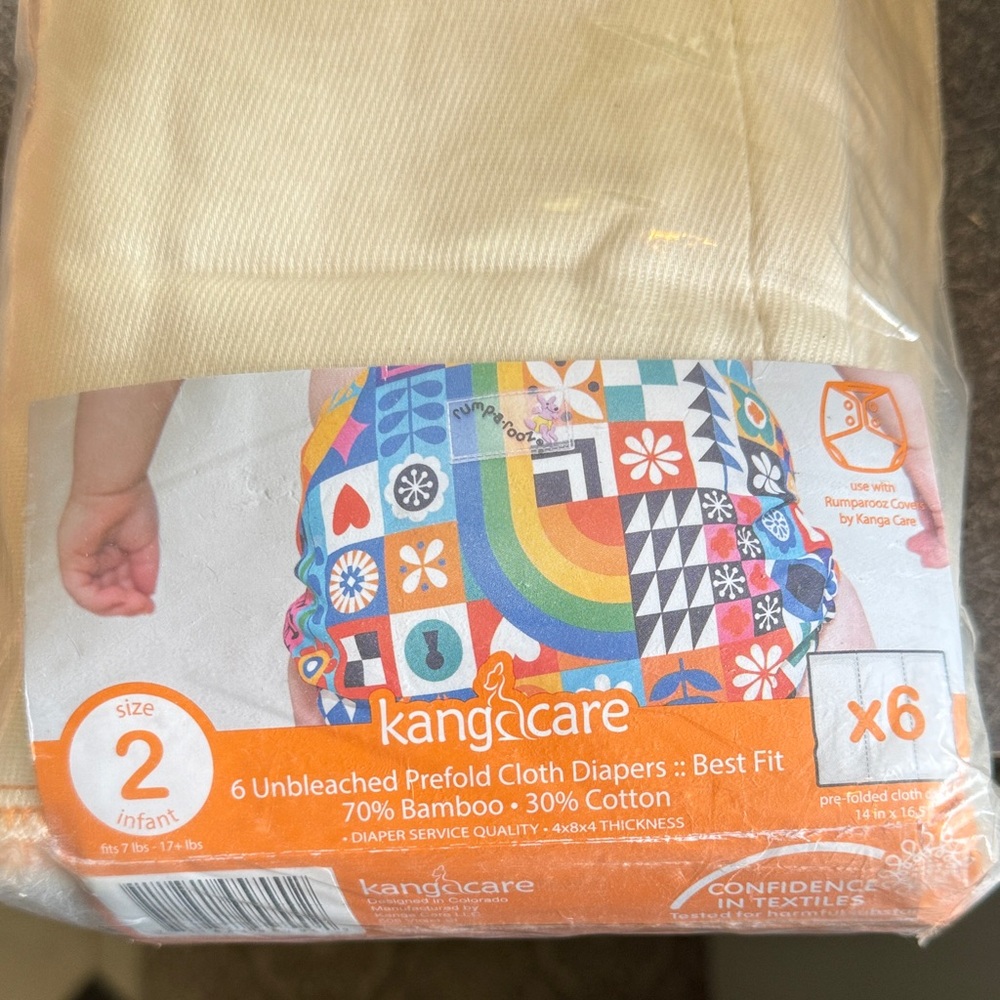 Infant Cloth Diapers - Colorful Pattern